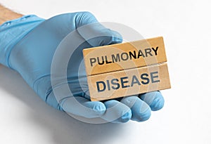 Pulmonary disease inscription. Obstructive lung pathology