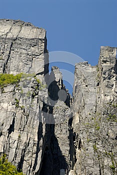 Pulpit rock