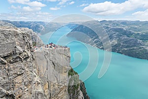 Pulpit Rock in Norway