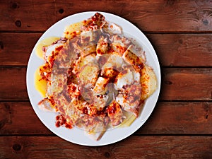 Pulpo a la gallega octopus spanish recipe photo