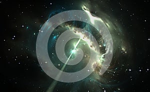 Pulsar in the nebula