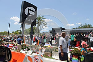 Pulse Nightclub Memorial to Shooting Victims