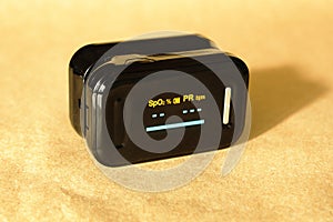 Pulse Oximeter via Finger Clip photo