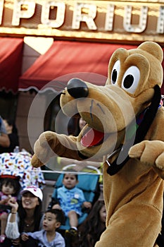 Pluto Dances at Disneyland