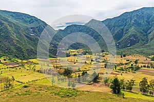 Pululahua Volcanic Crater, Quito, Ecuador