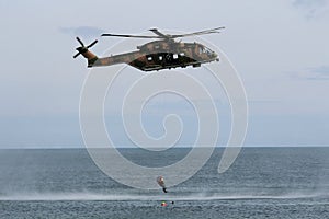 Puma helicopter rescue