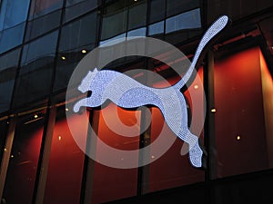 Puma Logo Neon light