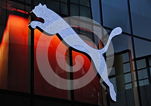 Puma Logo Neon light