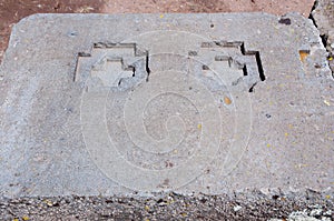 Puma Punku Stone Blocks - Bolivia photo