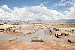 Puma Punku Stone Blocks - Bolivia photo