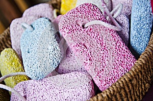 Pumice basket