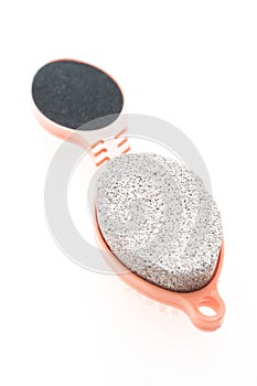 Pumice stone brush