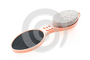 Pumice stone brush