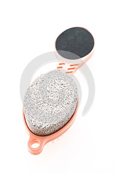 Pumice stone brush