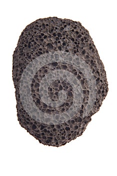 Pumice stone isolated on white background