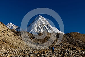 Pumori summit at EBC Trek in Nepal