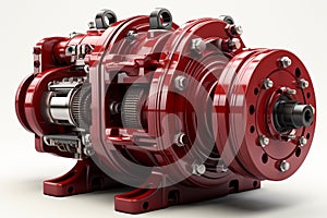 Pump Coupling on white background