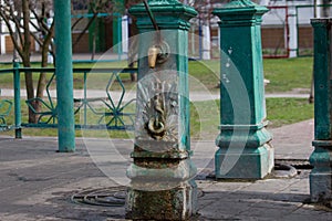 Pump-room in Kiev on Troyeschina