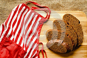 Pumpernickel Bread Slices