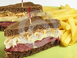 Pumpernickel Reuben photo