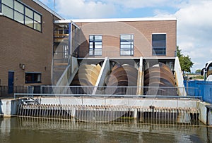 Pumping house in the netherlands