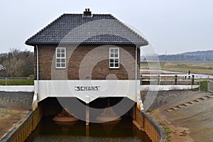 Pumping station Oude Schans on Texel.