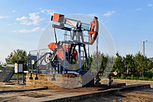 Pumpjack in action