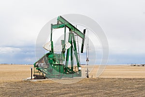 Pumpjack in Alberta, Canada