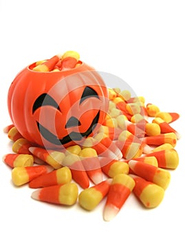 Pumpkin And Candy Corn