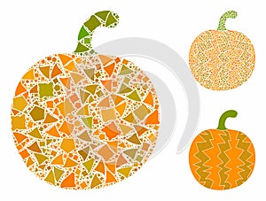 Pumpkin Composition Icon of Joggly Parts
