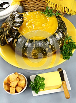 Pumpkin With Croutons photo