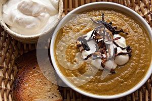 Pumpkin Curry soup from above