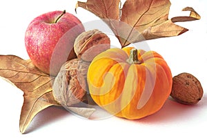 Pumpkin decoration photo