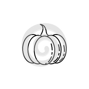 pumpkin dusk style icon. Element of fruits and vegetables icon for mobile concept and web apps. Dusk style pumpkin icon can be