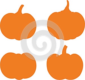 Pumpkin jpg with svg vector cut file for cricut and silhouette photo