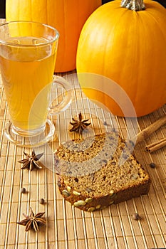 Pumpkin Loaf with Fall Spices