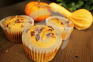 Pumpkin muffins