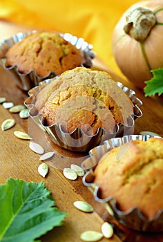 Pumpkin muffins