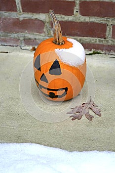 Pumpkin out door decoration for halloween