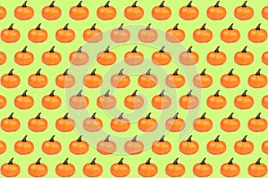 Pumpkin pattern mane of many small pumpkins