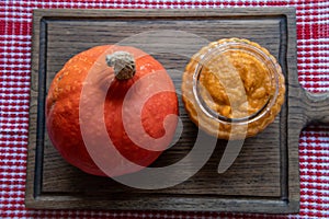 Pumpkin puree and pumpkin vegetable