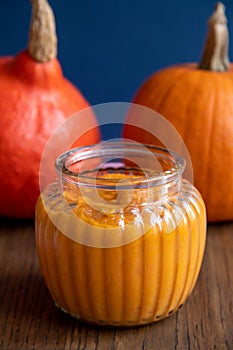 Pumpkin puree and pumpkin vegetable