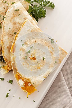 Pumpkin Quesadilla