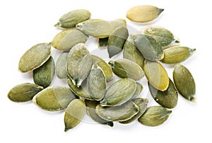 Pumpkin seeds photo