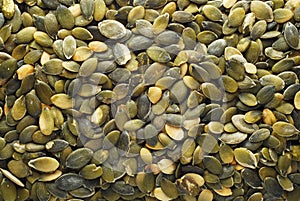 Pumpkin seeds photo