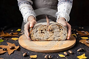 Pumpkin Sourdough Bread