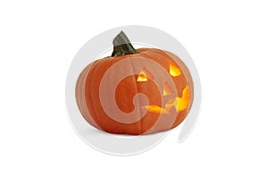 pumpkin on a white background