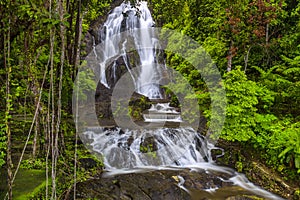 Pun Ya Ban Waterfall Ranong Thailand