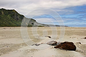 Punakaiki beach, West Coast, South Island, New Zealand