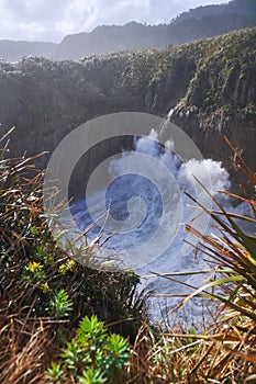 Punakaiki, Pancake Rocks Blow Hole, New Zealand